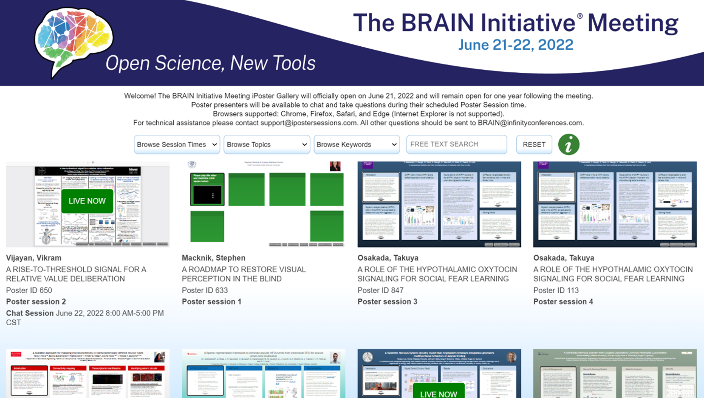 The 8th Annual BRAIN Initiative Meeting The BRAIN Initiative Alliance